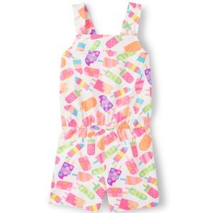 Gymboree Popsicle Party Printed Romper, Size 6